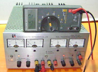 Topward electric tps-4000 dual tracking dc power supply