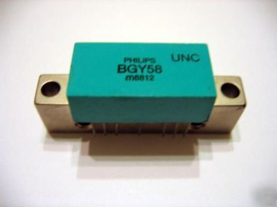 BGY58 philips vhf / rf push-pull catv amplifier module