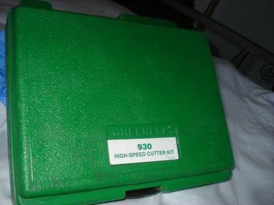 Greenlee high speed hole saw kit