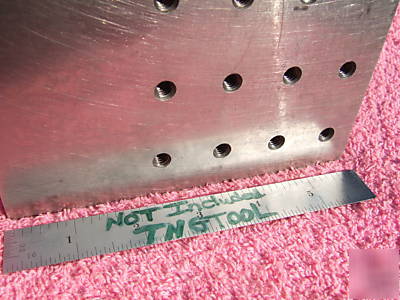 Angle plate toolmaker machist tapped 1/4 ground 3QZ